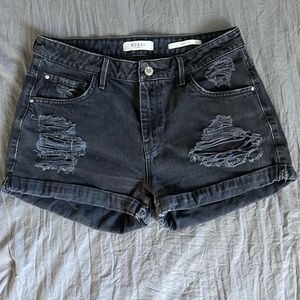 Guess Los Angeles Boy Fit distressed shorts